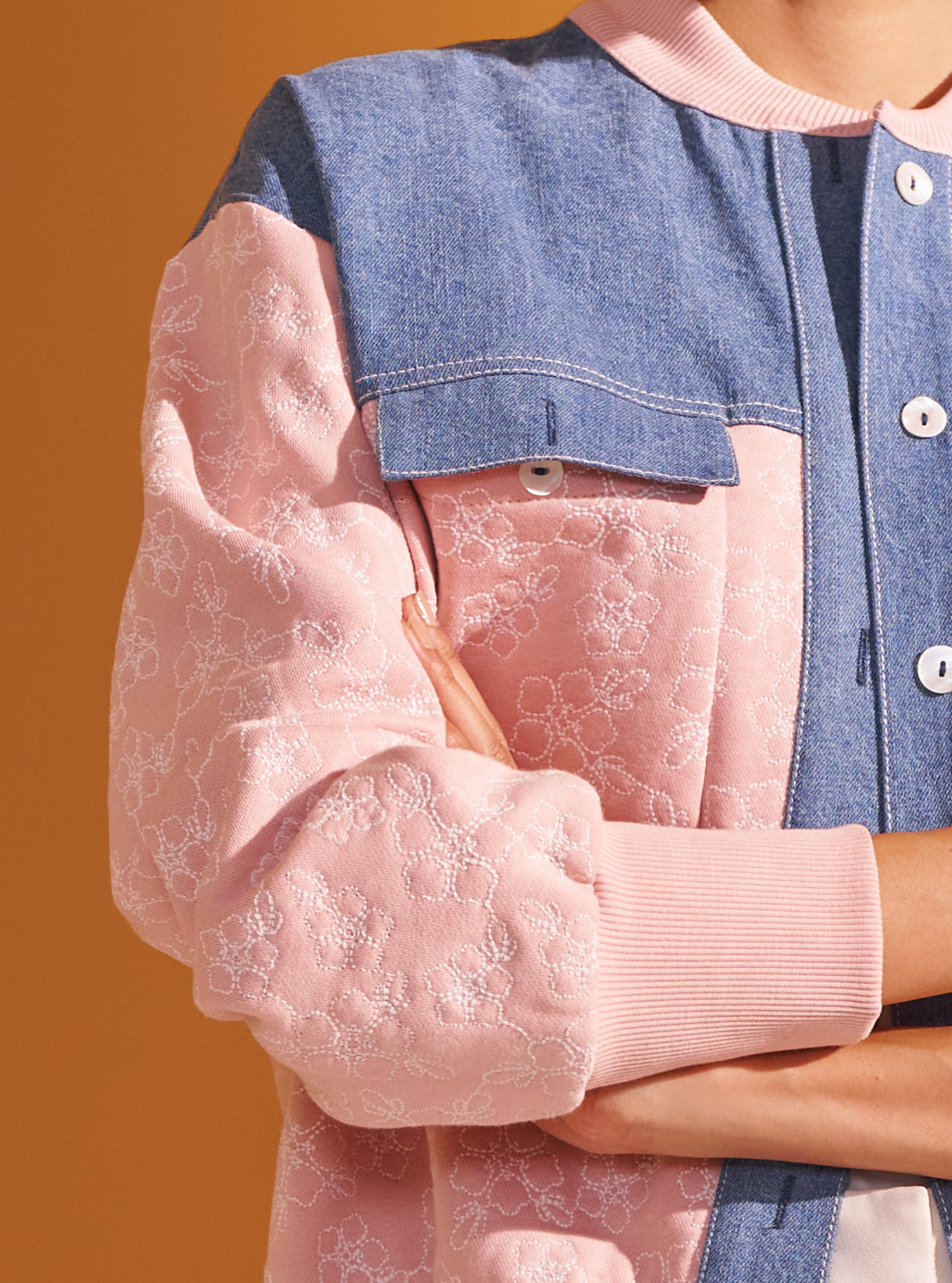 Eleanor Fleece Pink Jacket