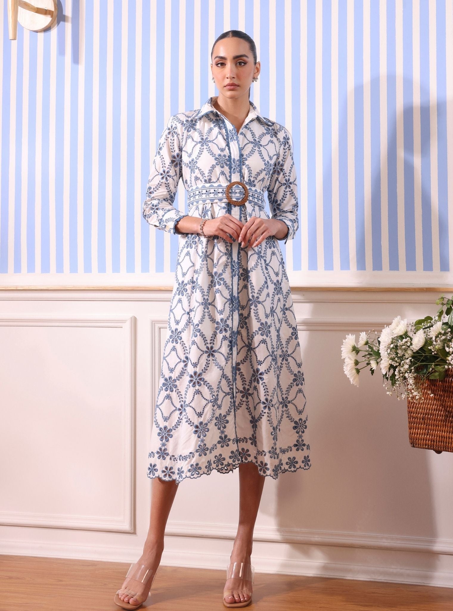 Astrid Cotton White Dress