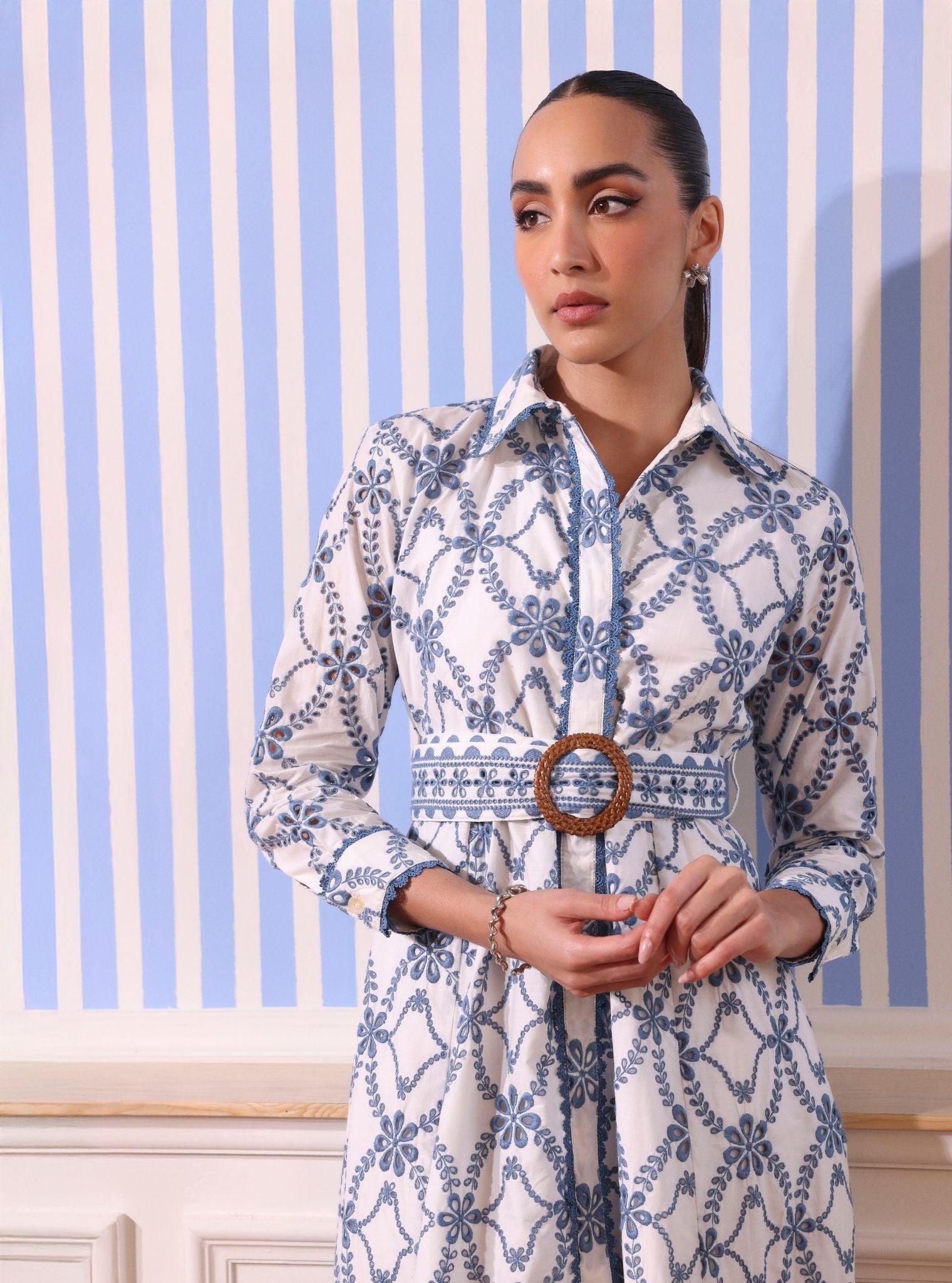 Astrid Cotton White Dress