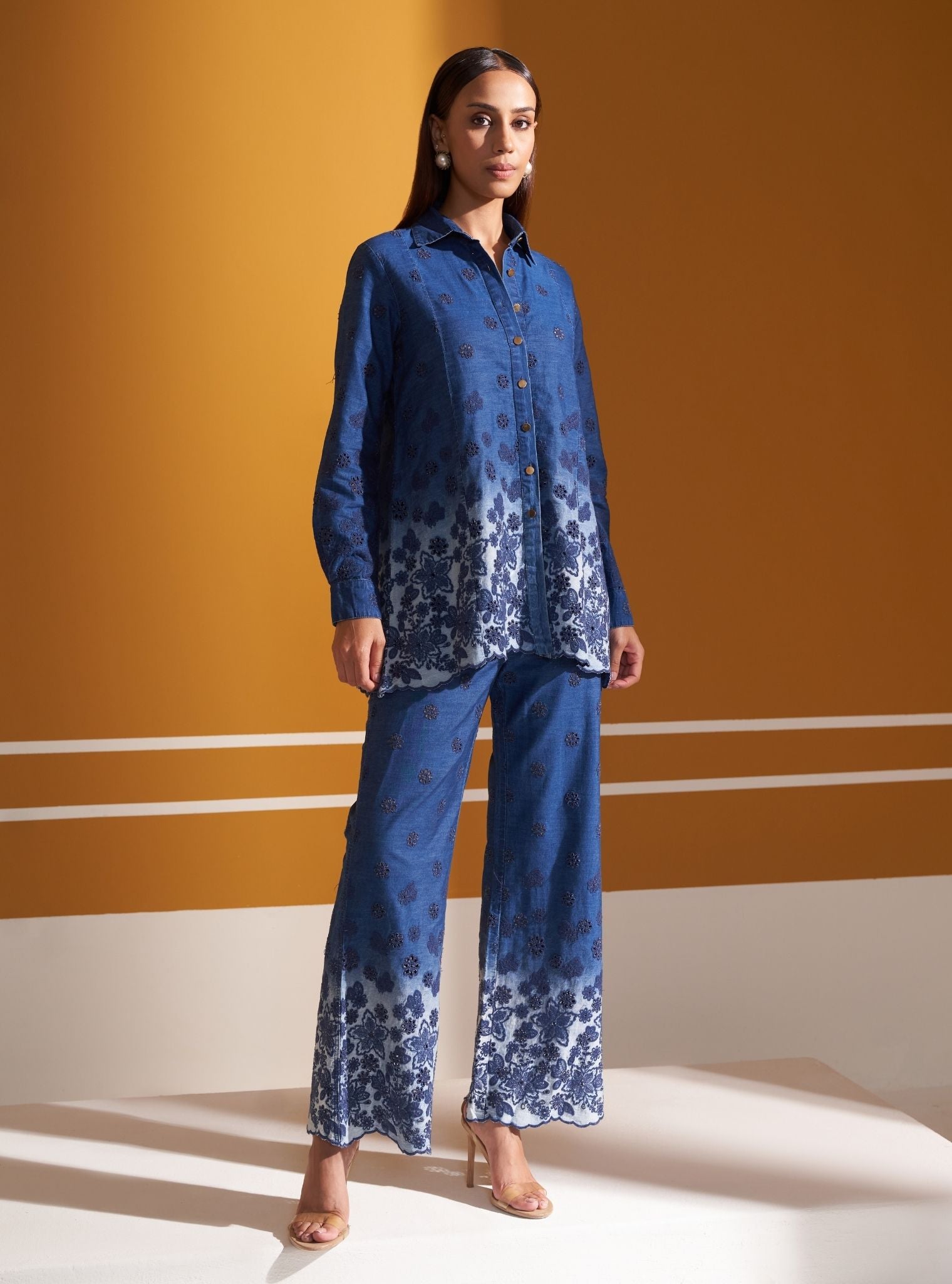 Cheshire Denim Blue Co-ord Set