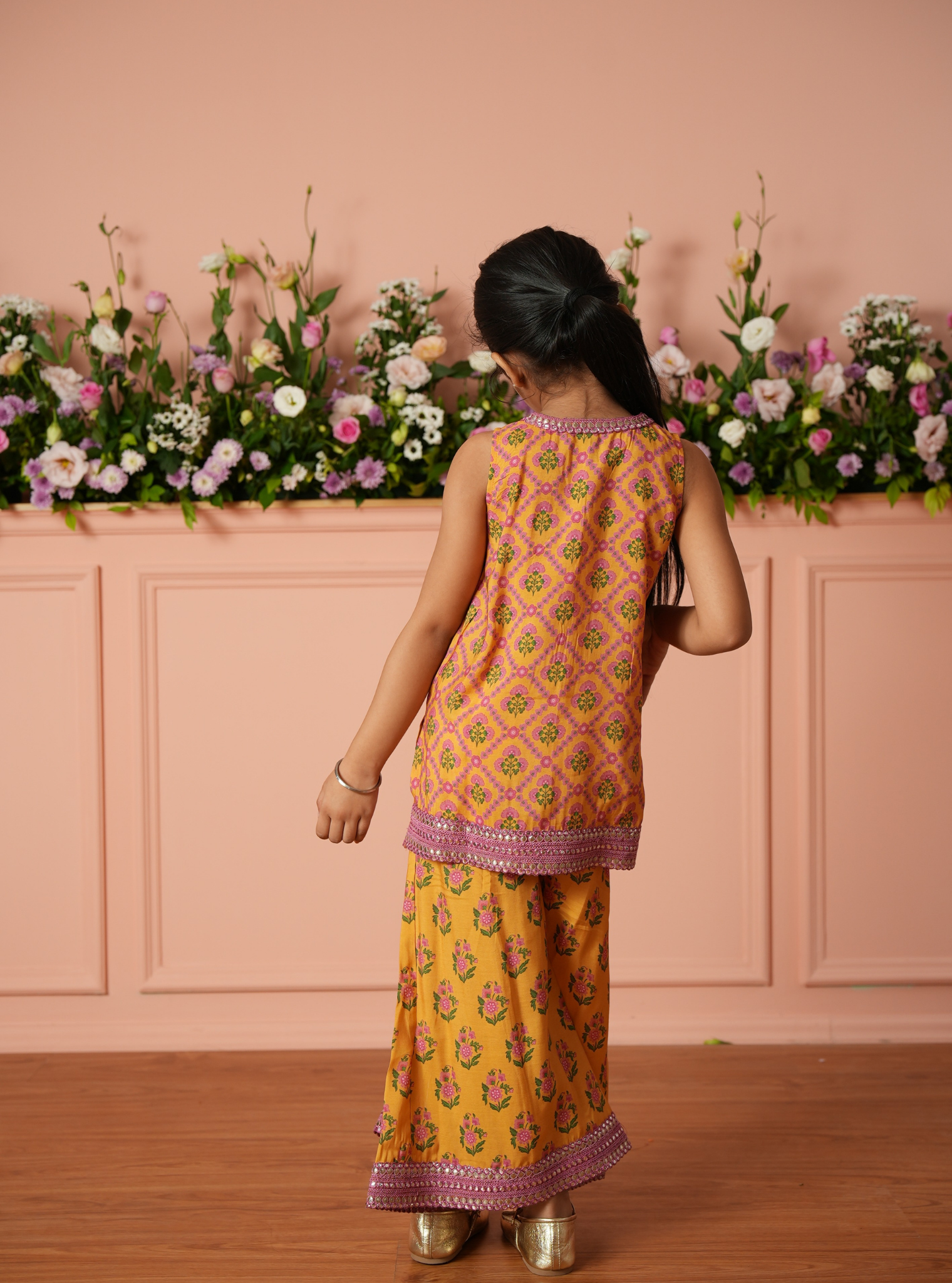 Ursella Lawn Mustard Kurta Set