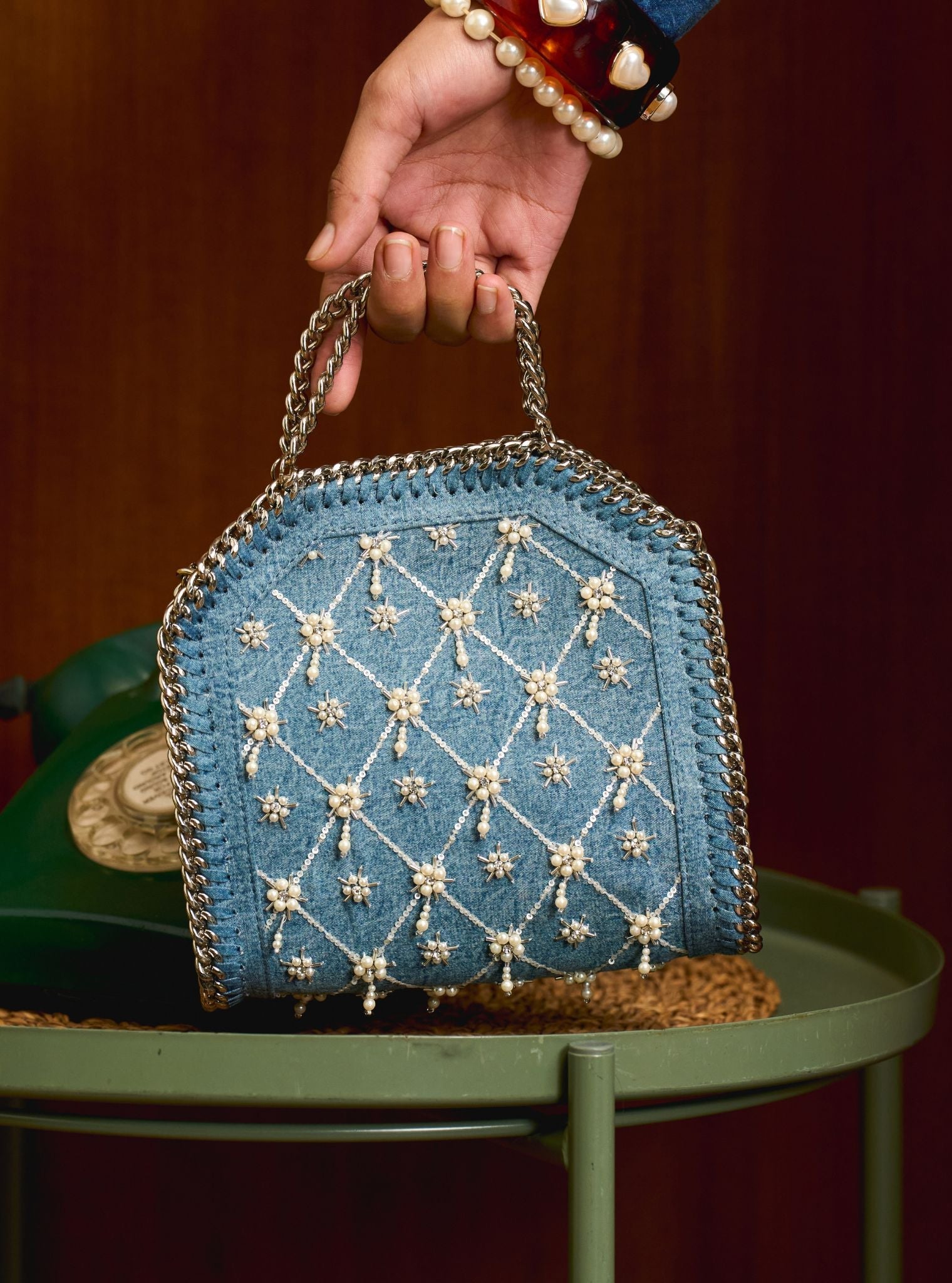 Verve Denim Handbag
