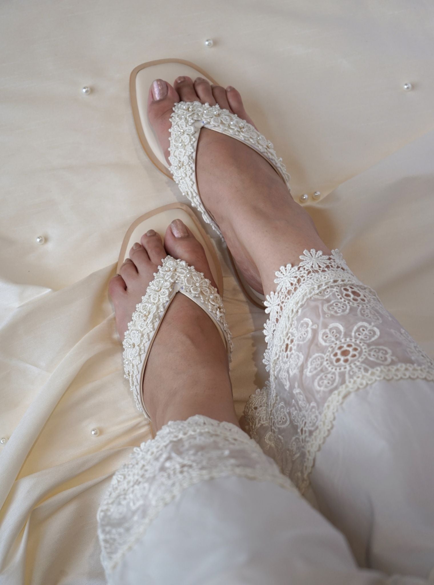 Zeena Vegan Flat Sandals