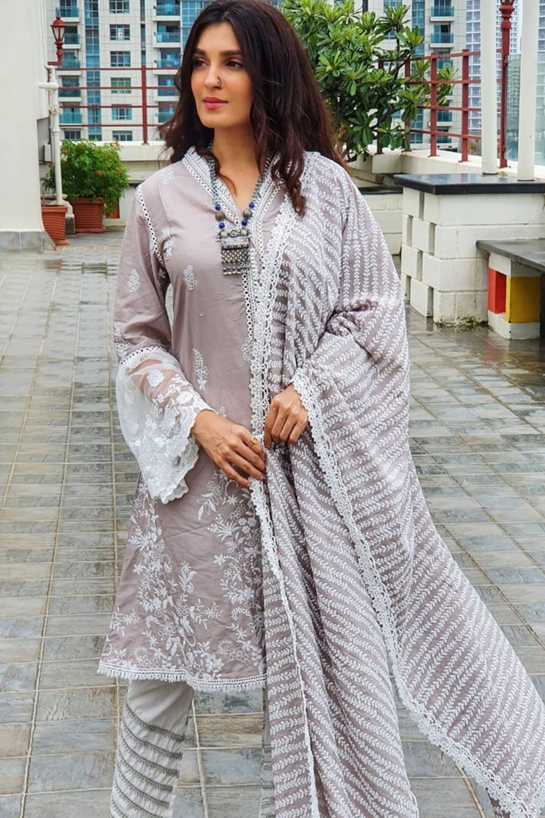 Mulmul Supima Cotton Gemma Kurta