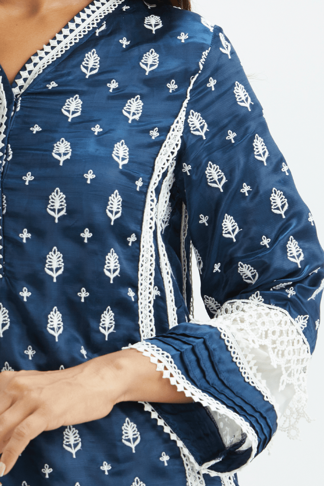 Lakeshore Cupro Satin Palazzo Set