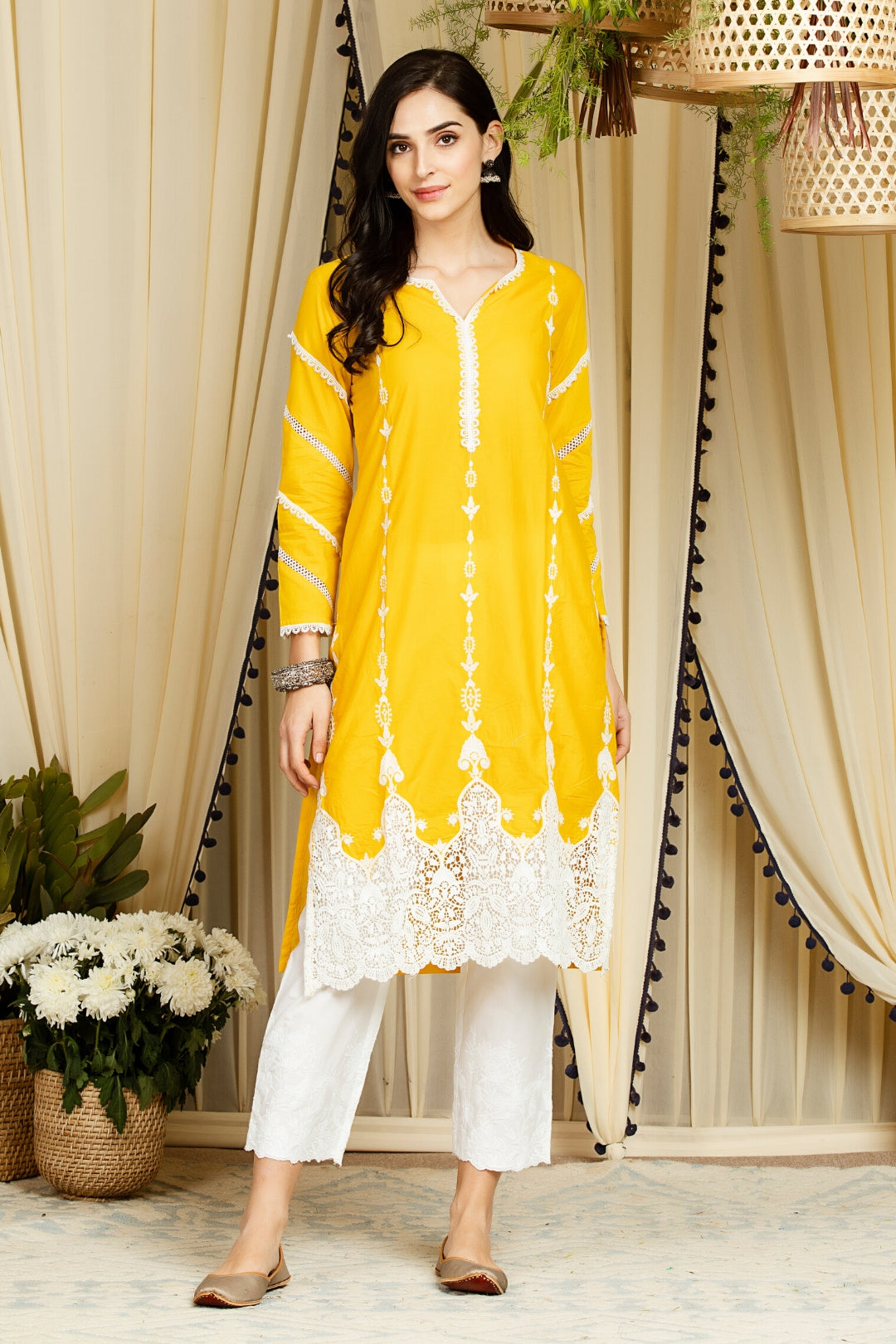 Mulmul Supima Cotton Marcella Kurta