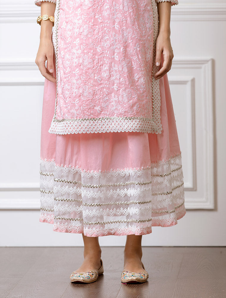 Mulmul Flora Gota Skirt