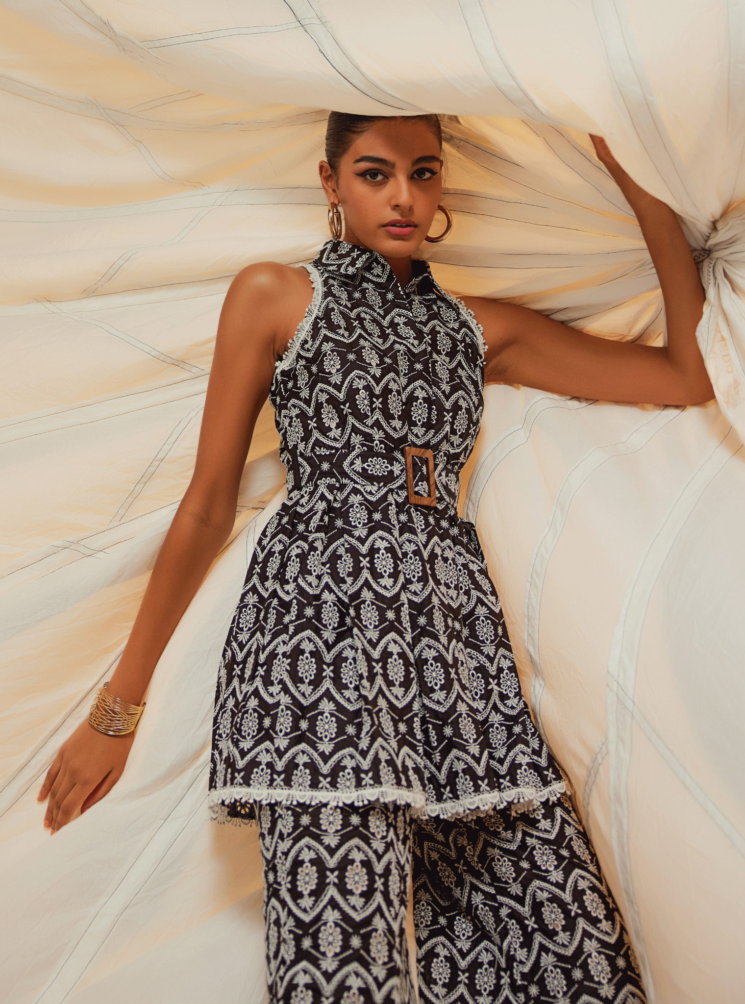 Jenn Cotton Black Co-ord Set