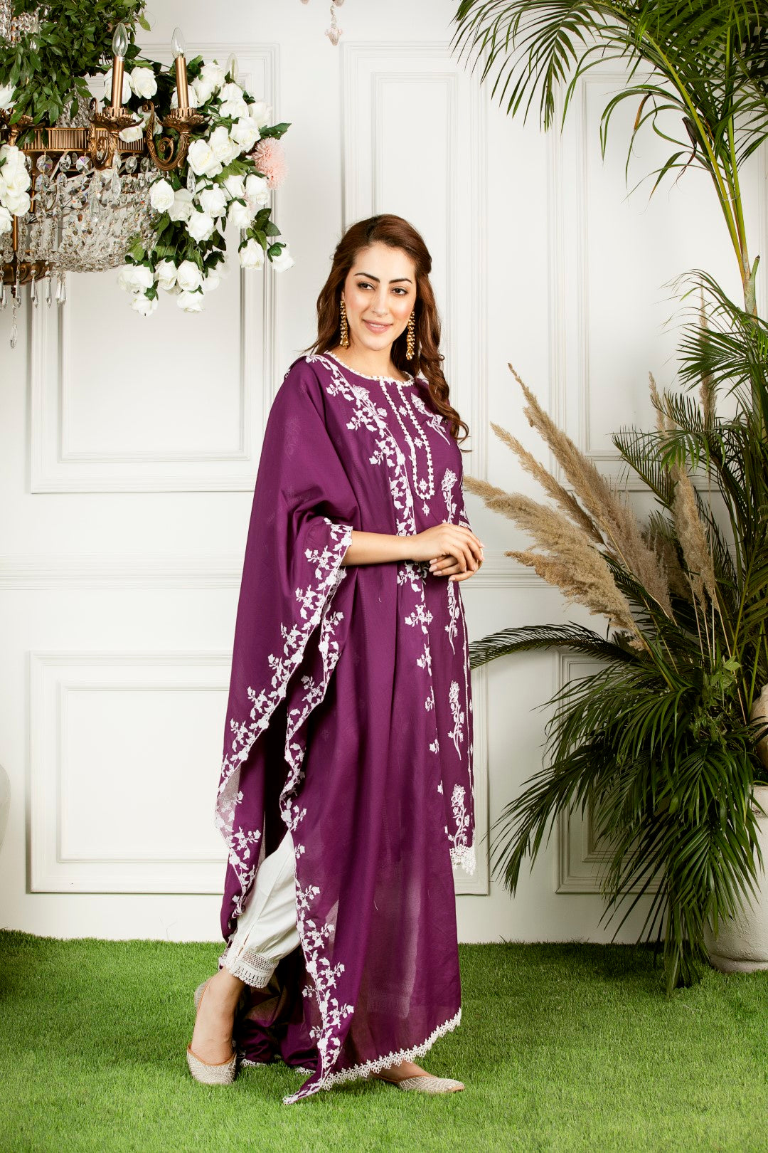 Rue Supima Cotton Harem Kurta Set
