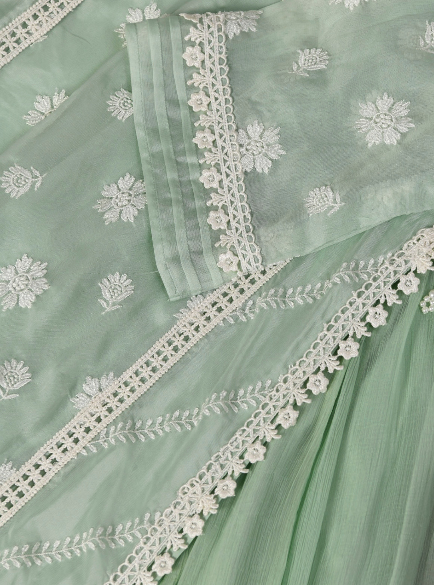 Mulmul Organza Armagh Kurta