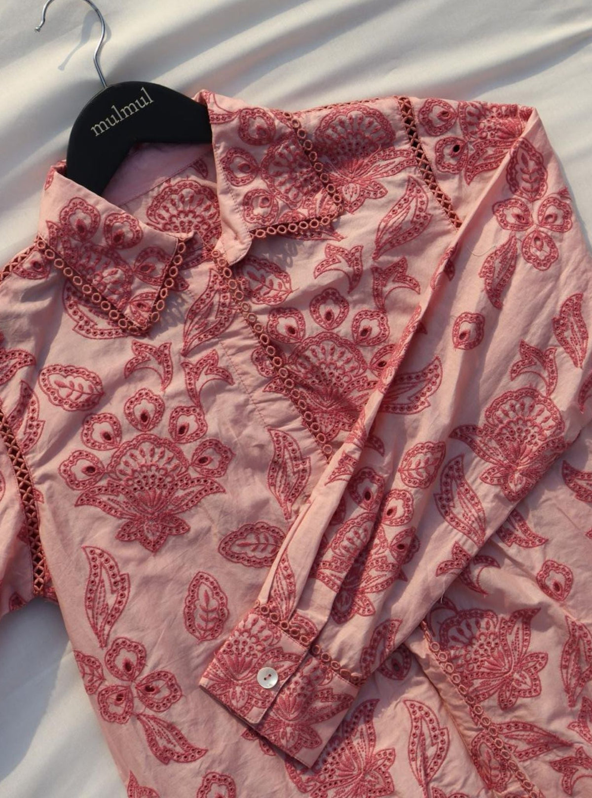 Sasha Supima Cotton Light Pink Shirt