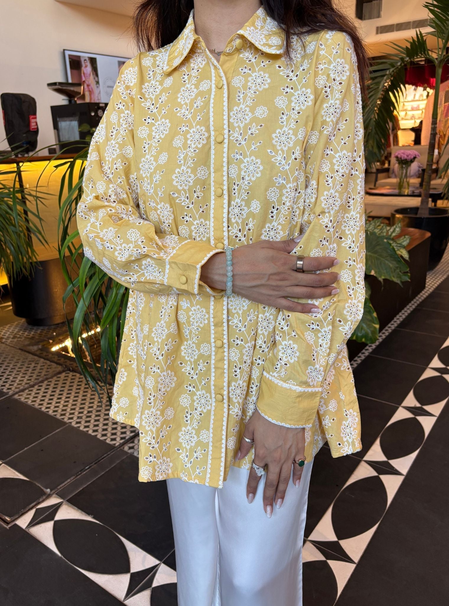 Hugo Yellow Shirt