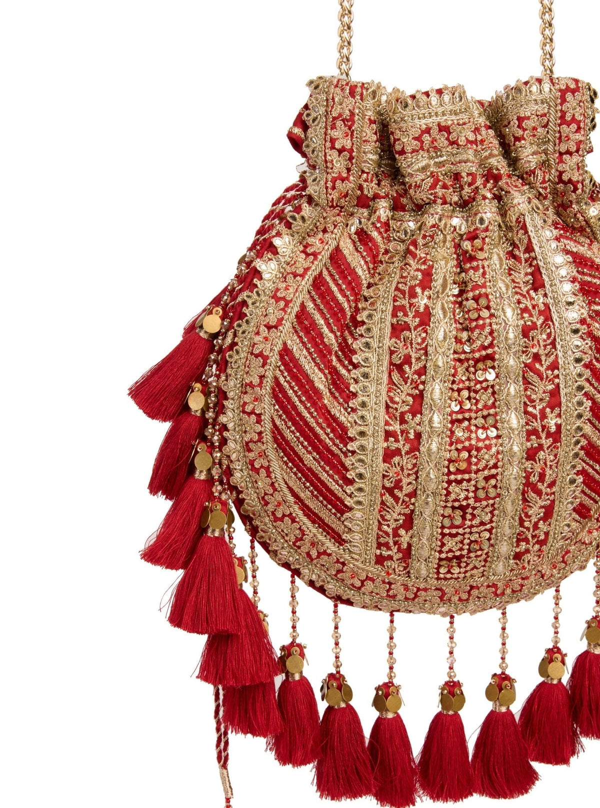 Redient Red Potli Bag