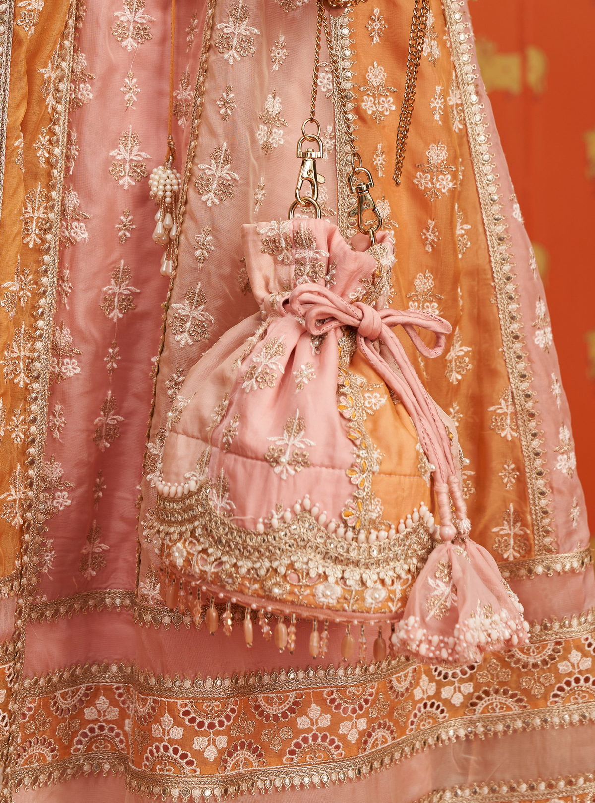 Falak Pink Potli Bag