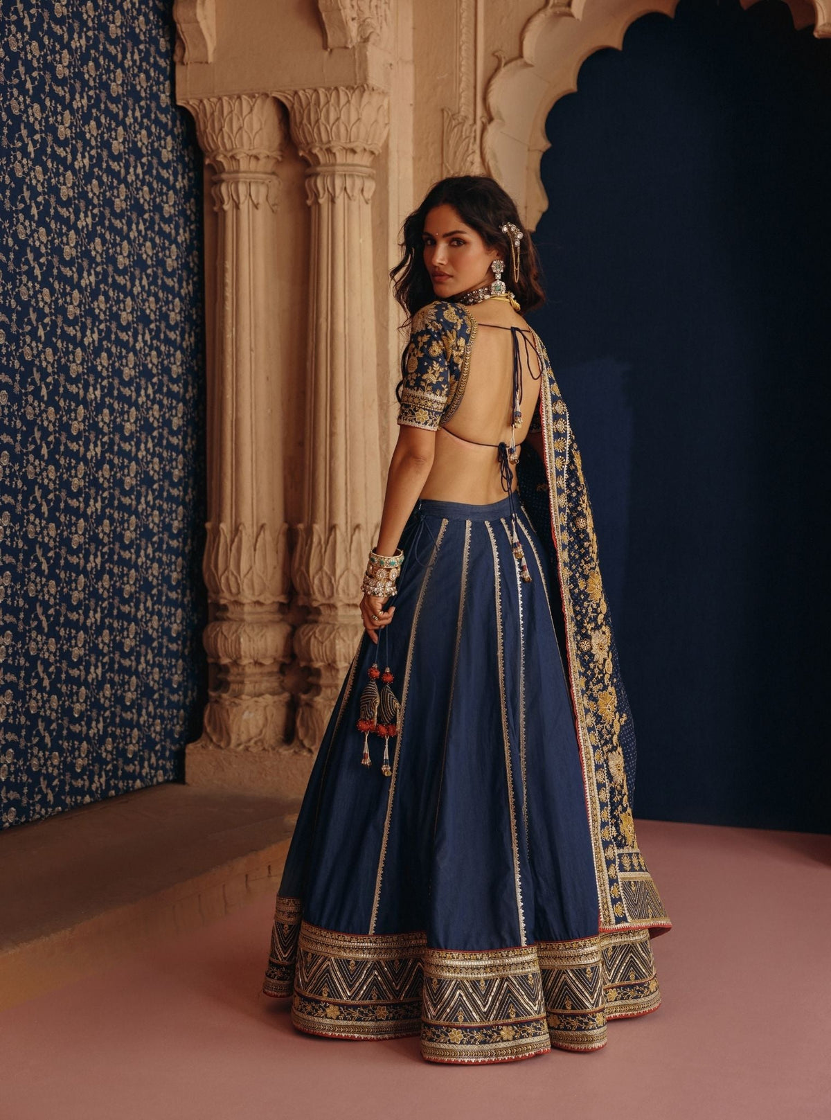 Tejal Denim Lehenga