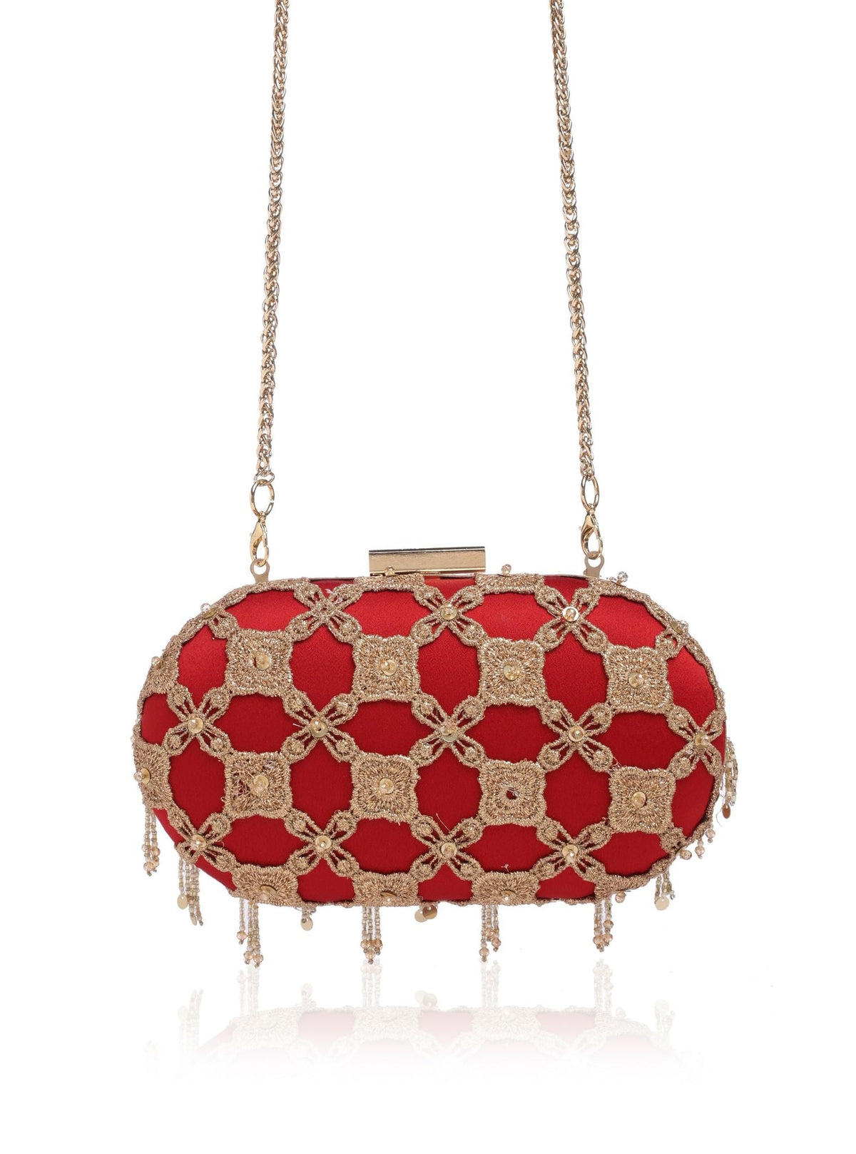 Little Red Clutch Bag