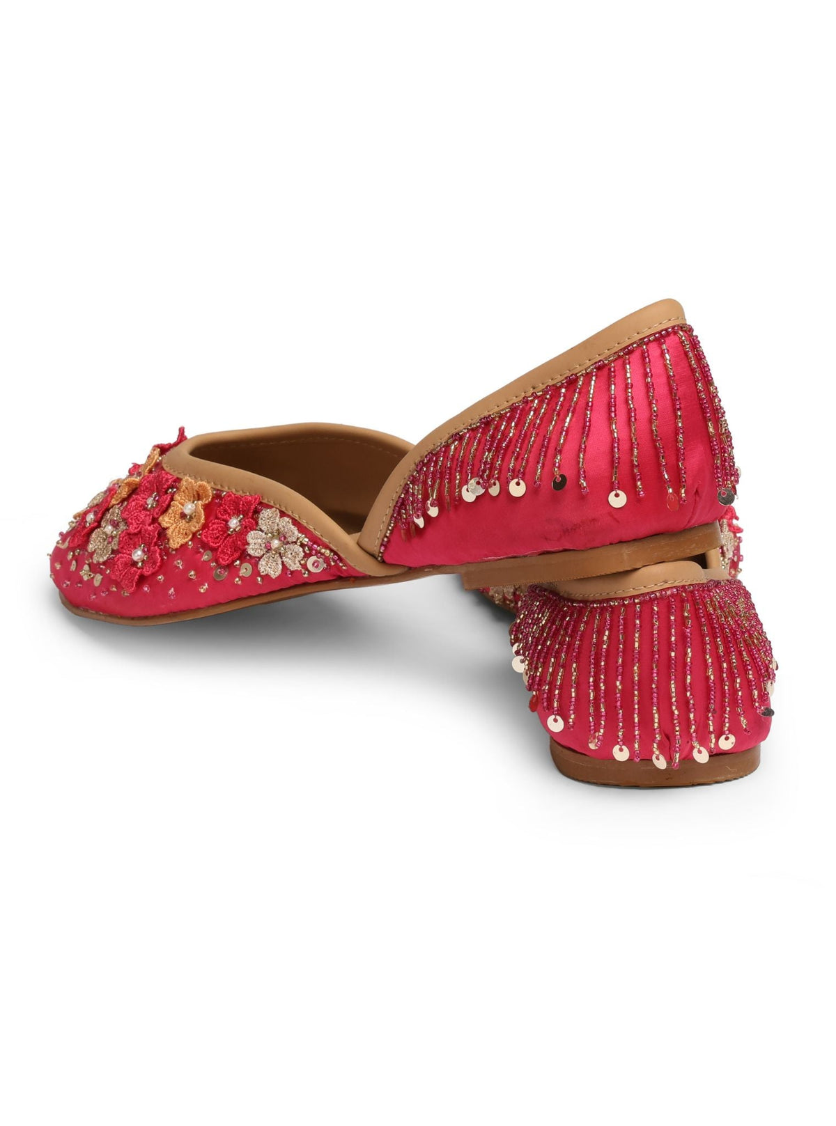 Pansy Fushia Tassels Vegan Juttie