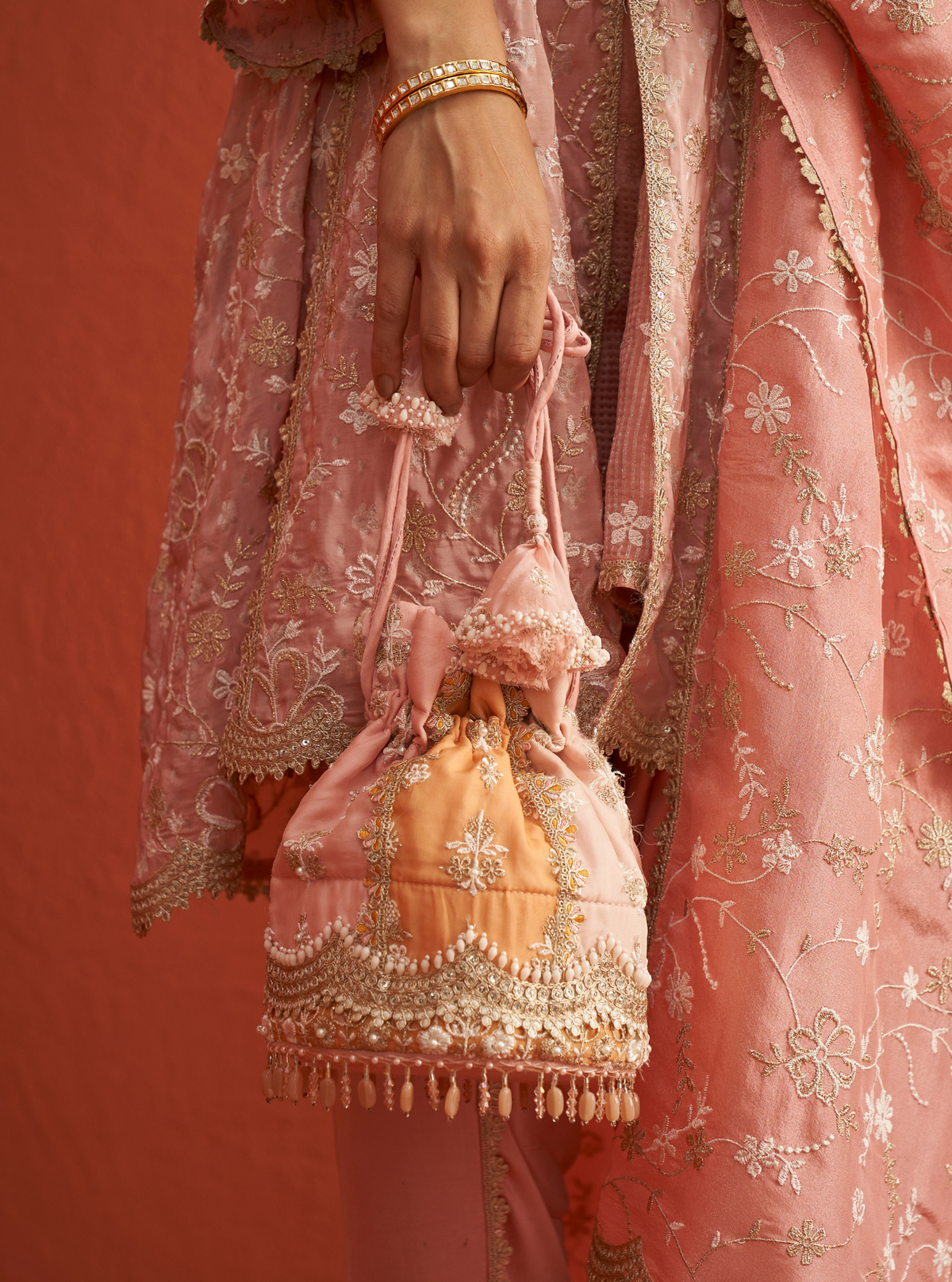 Falak Pink Potli Bag