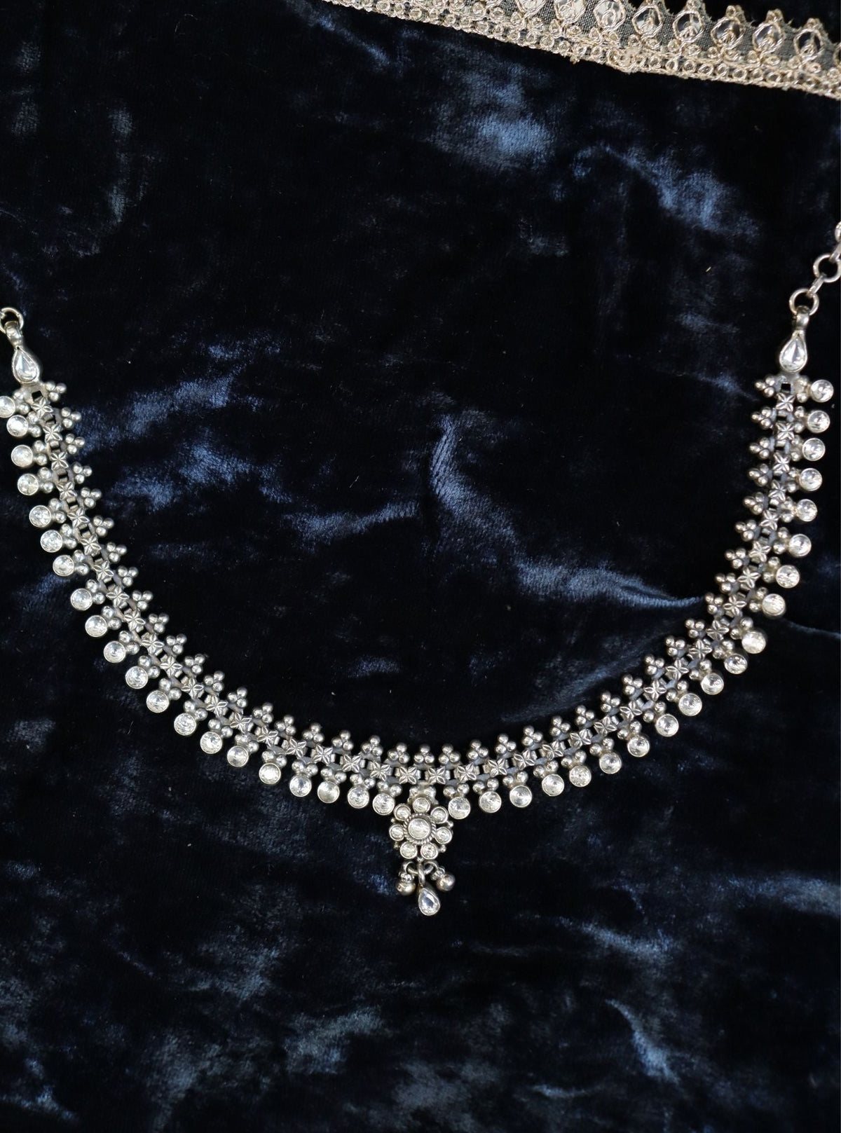 Pure Silver Inaaya Necklace