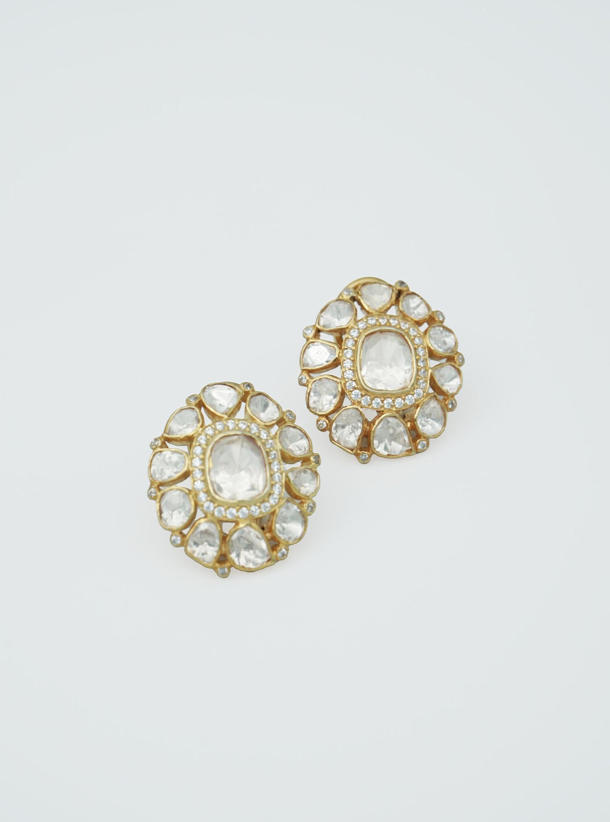 Pure Silver Naina Studs