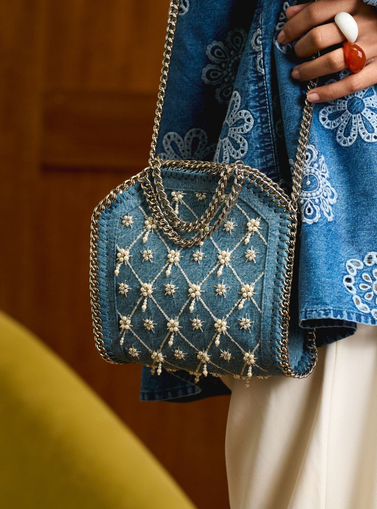 Verve Denim Handbag