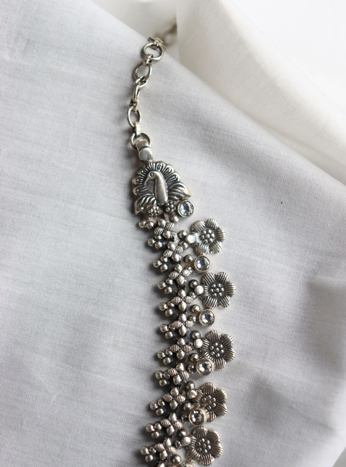 Pure Silver Jiva Necklace