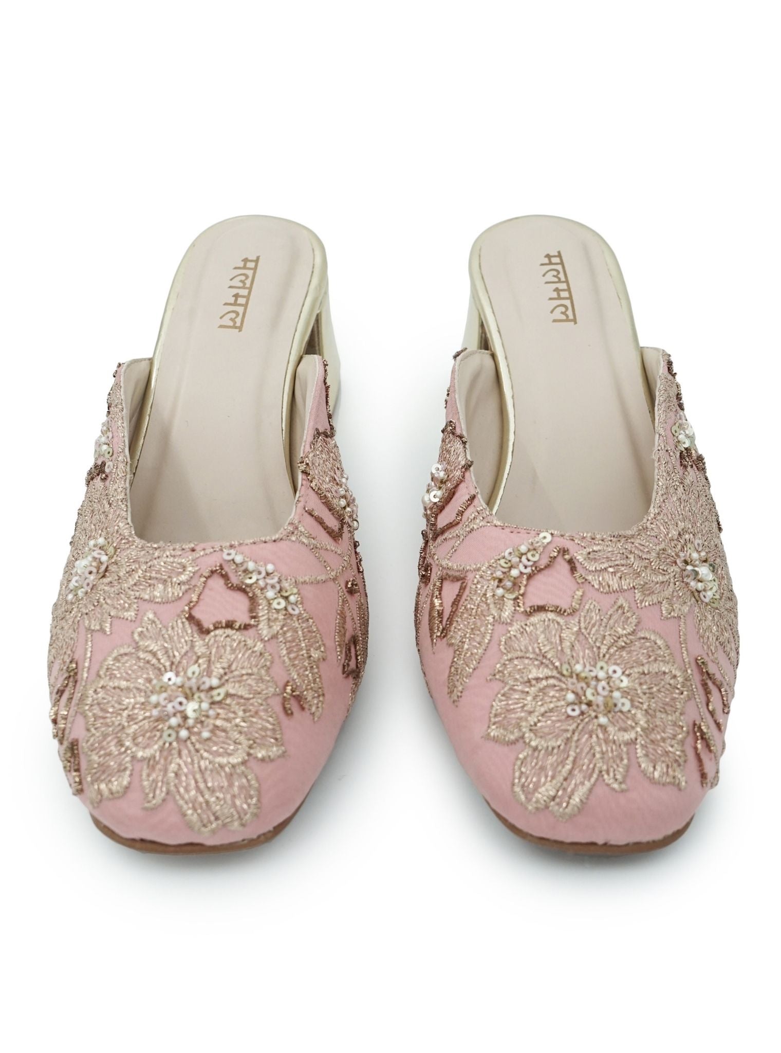 Mantra Pink Vegan Mule Heel
