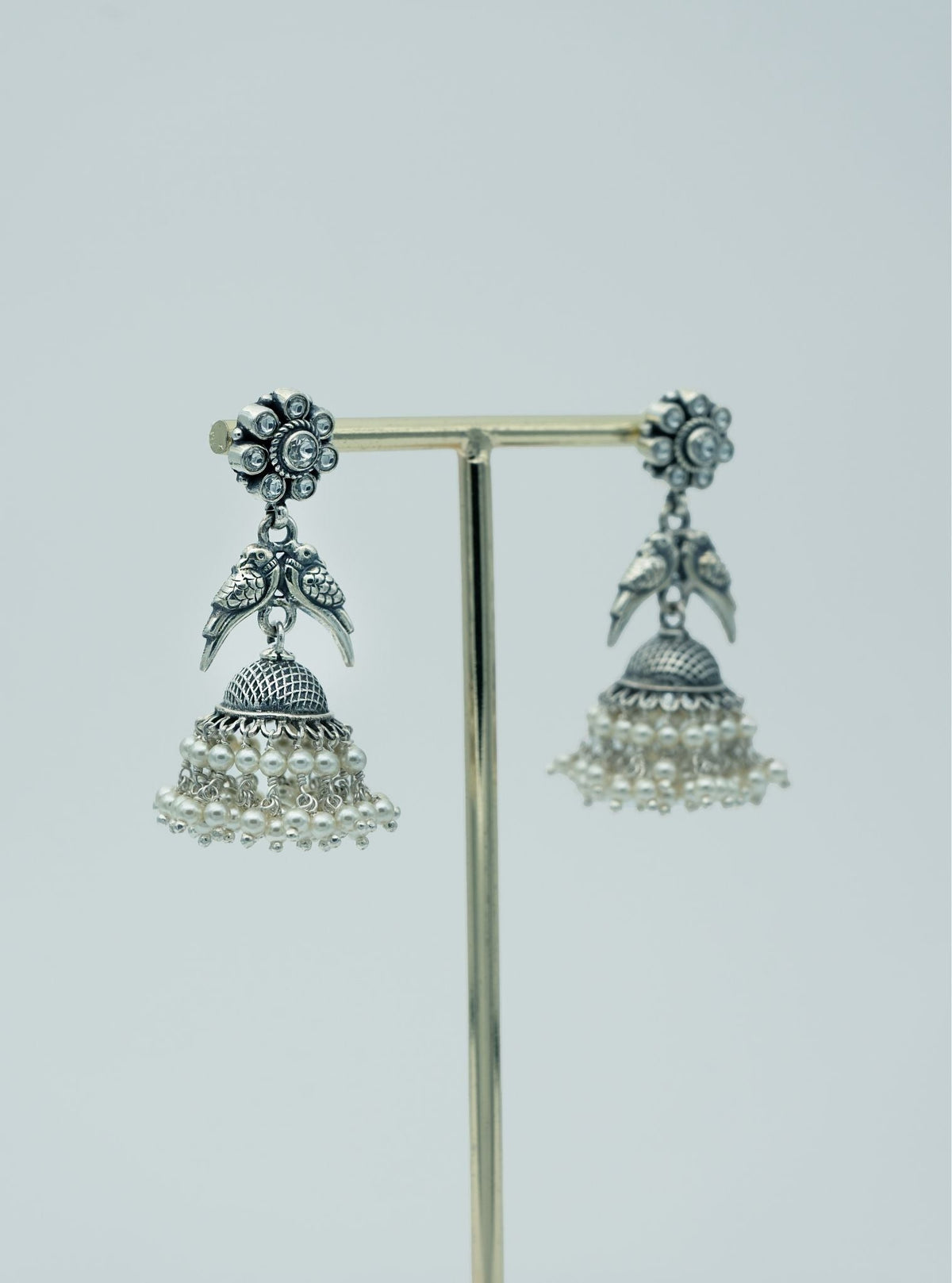 Pure Silver Chirag Jhumki
