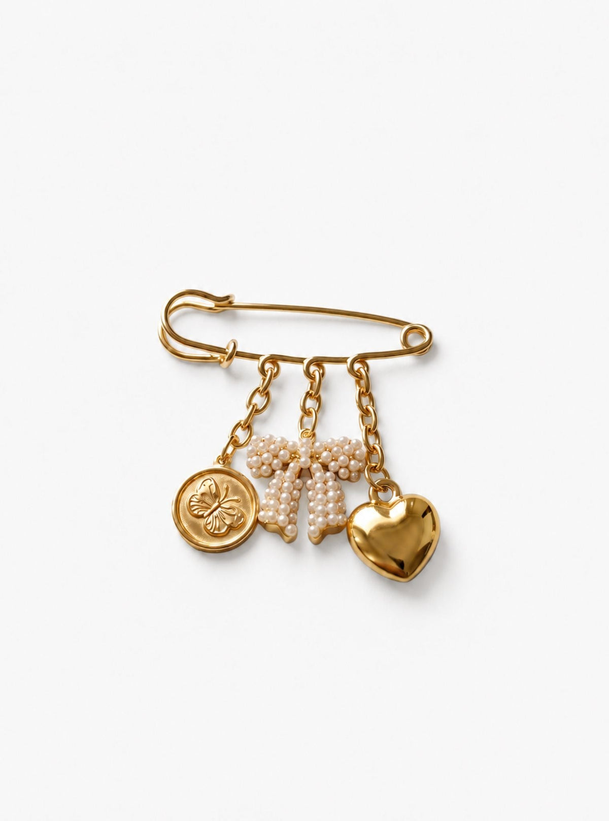 Golden Garden Brooch