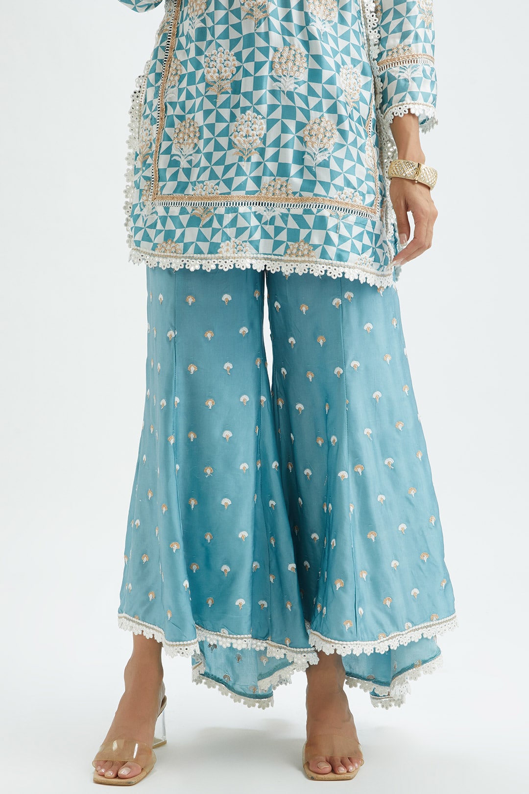 Leyton Palazzo TEAL