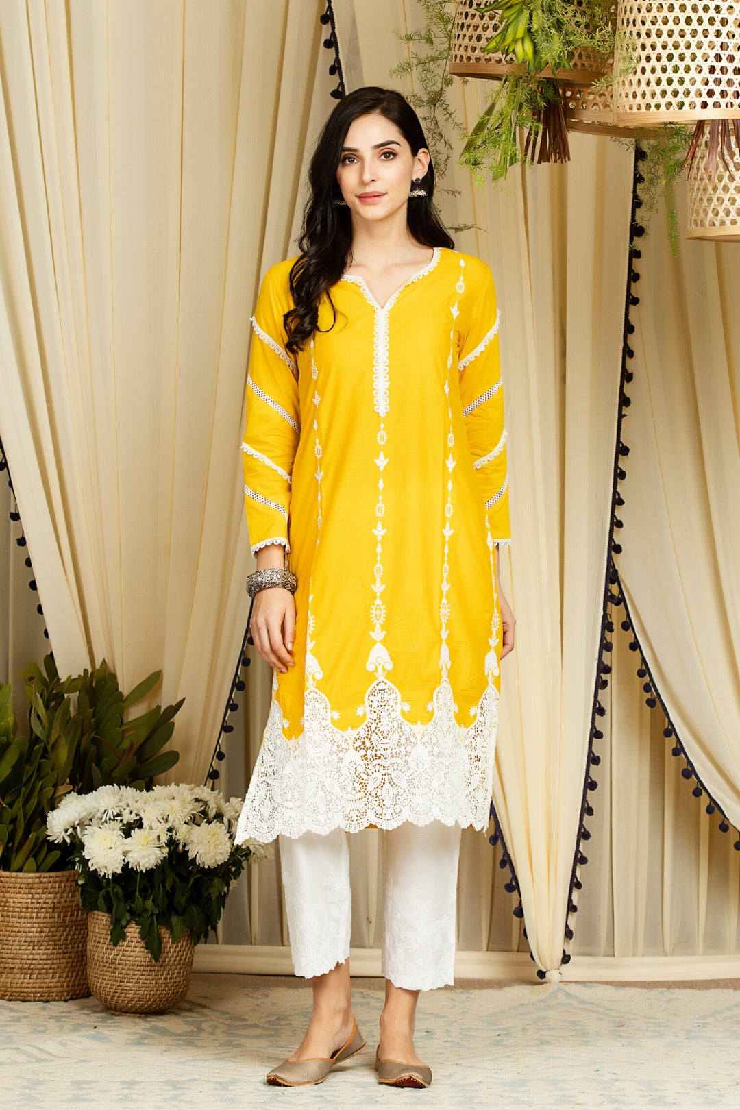 Mulmul Supima Cotton Marcella Kurta