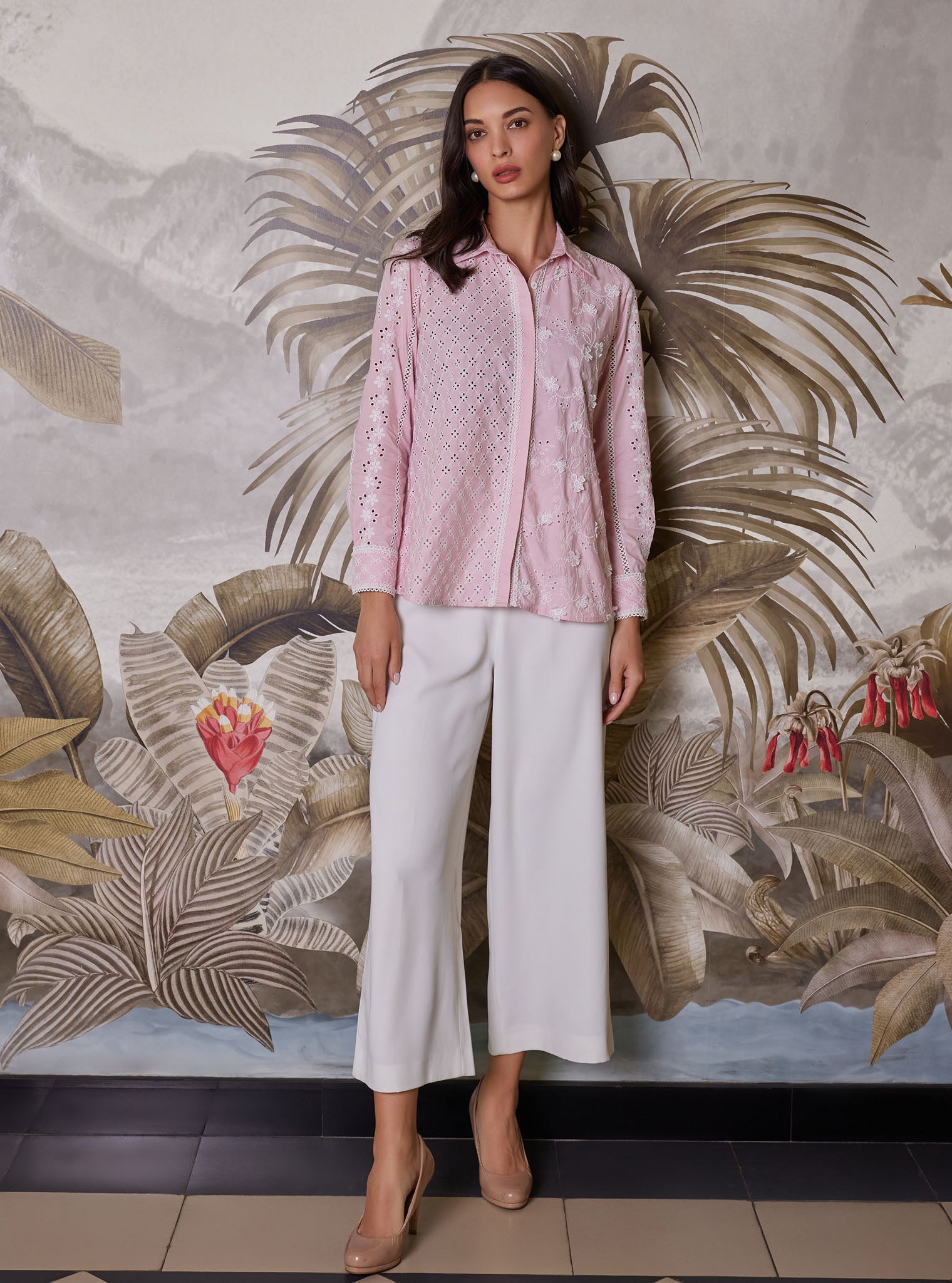 Clio Supima Cotton Pink Shirt