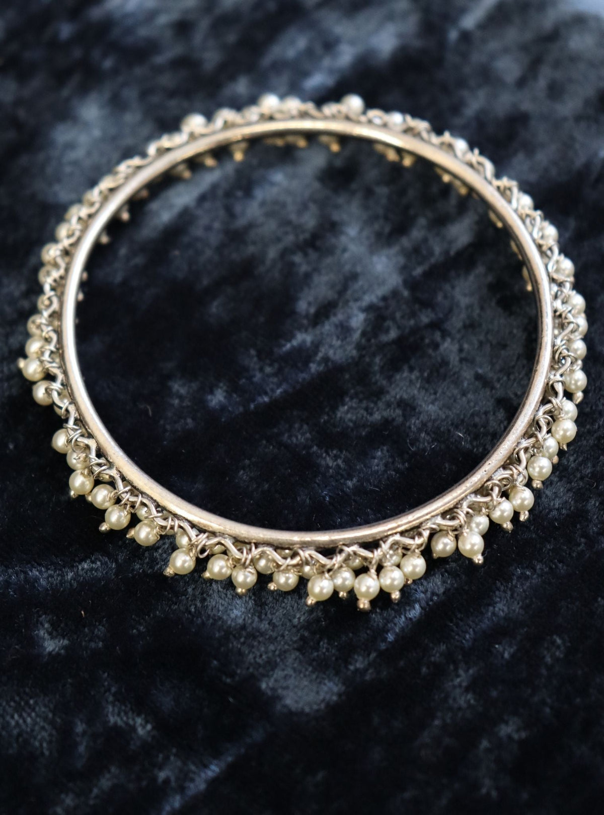 Pure Silver Kanak Bangle