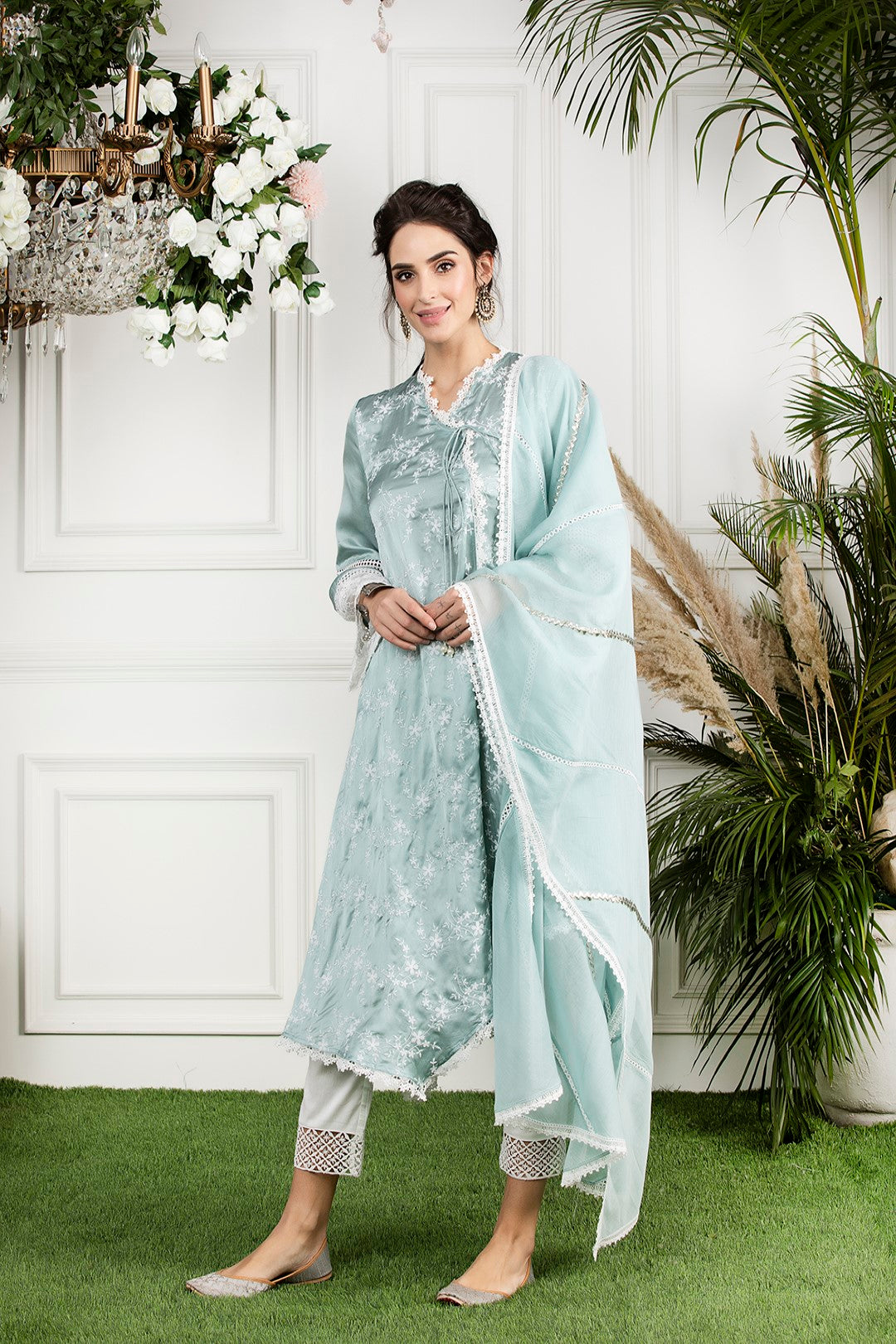 Chanderi Gota Dupatta